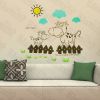 Sunny Cow - Wall Decals Stickers Appliques Home Dcor