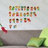 Cute Alphabet - Wall Decals Stickers Appliques Home Dcor