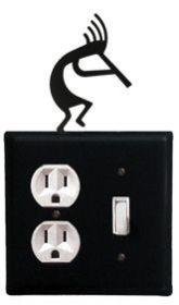 Kokopelli - Single Outlet and Switch Cover