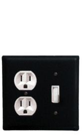 Plain - Single Outlet and Switch Cover