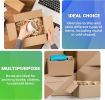 Pack of 75 Brown Corrugated Shipping Boxes 8x6x4 Cardboard Moving Boxes 8 x 6 x 4 Packing Storage Home Organizer for Mailing Packaging, Strong Carton