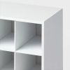 4 Tier Laminate Stackable Shoe Cubby White