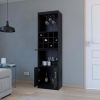 Bar Cabinet Fulton, Living Room, Black