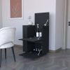 Bar Cart Belleville, Living Room, Black