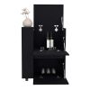 Bar Cart Belleville, Living Room, Black