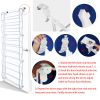 36 Pairs Over-The-Door Shoe Rack 12 Layers Wall Hanging Closet Shoe Organizer Storage Stand Requires Screwing Holes In The Door