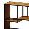 Multipurpose Bookshelf Storage Rack, with Enclosed Storage Cabinet,for Living Room,Home Office,Kitchen(Combined Type)