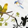 Twittering - Hemu Wall Decals Stickers Appliques Home Decor 12.6 BY 23.6 Inches