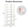 Patented 7 Tiers Vertical Shoe Rack for Front Door