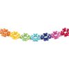 Way to Celebrate! Pastel Tissue Garland 1Ct 72" Multicolor Party Decoration