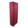 Fashionable Room-saving 9 Lattices Non-woven Fabric Shoe Rack Wine Red