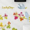 Lucky Day - Hemu Wall Decals Stickers Appliques Home Decor 12.6 BY 23.6 Inches