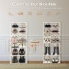 Patented 7 Tiers Vertical Shoe Rack for Front Door