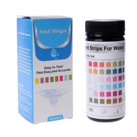 50 &amp;100strips Water Test  6in1 Test Strips for Pool,Aquarium water (Color: 100pcs)