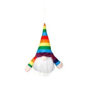 Rainbow Dwarf Colorful Plush Kids Room Decoration Home Decoration Doll (Color: colorful1)