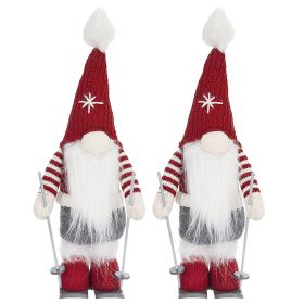 Christmas Gnomes Decorations, Christmas Table Home Ornaments for Holiday Party Gifts (Material: Polyester, Color: Multicolor)