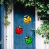 Metal Ladybugs Hanging Decor