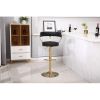 Bar Stools with Back and Footrest Counter Height Dining Chairs (1PCS/CTN)