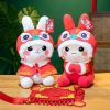 1pc Rabbit Doll (9.84"√ó4.72"); Lion Plush Toys; New Year's Mascot; Holiday Gifts; Pillow Decorations