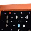 LEDs Mirror Jewelry Cabinet