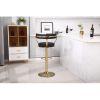 Bar Stools with Back and Footrest Counter Height Dining Chairs (1PCS/CTN)