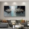 Handmade Oil Painting Abstract Texture On Canvas Large Wall Art Original White