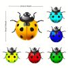 Metal Ladybugs Hanging Decor